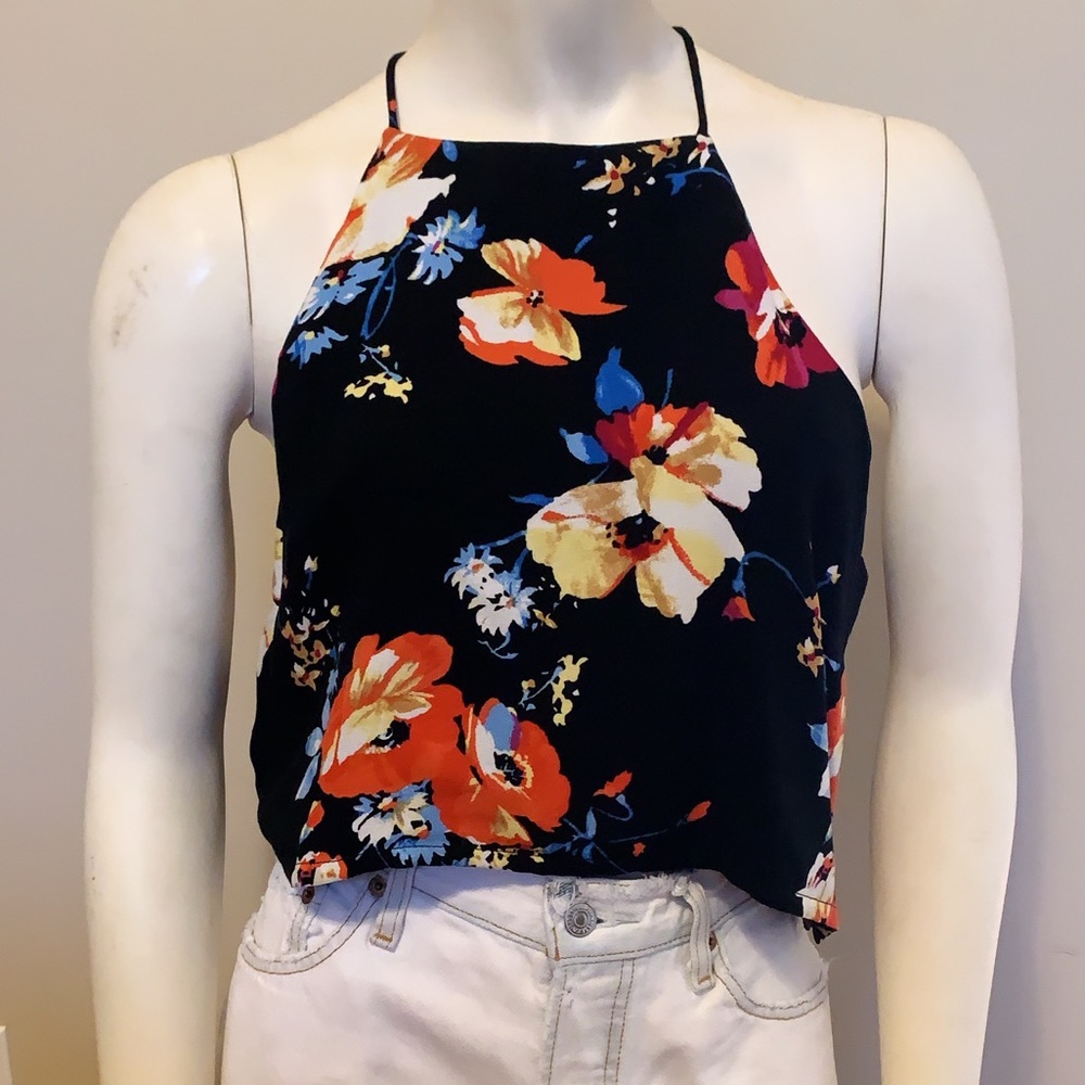 Floral tank top